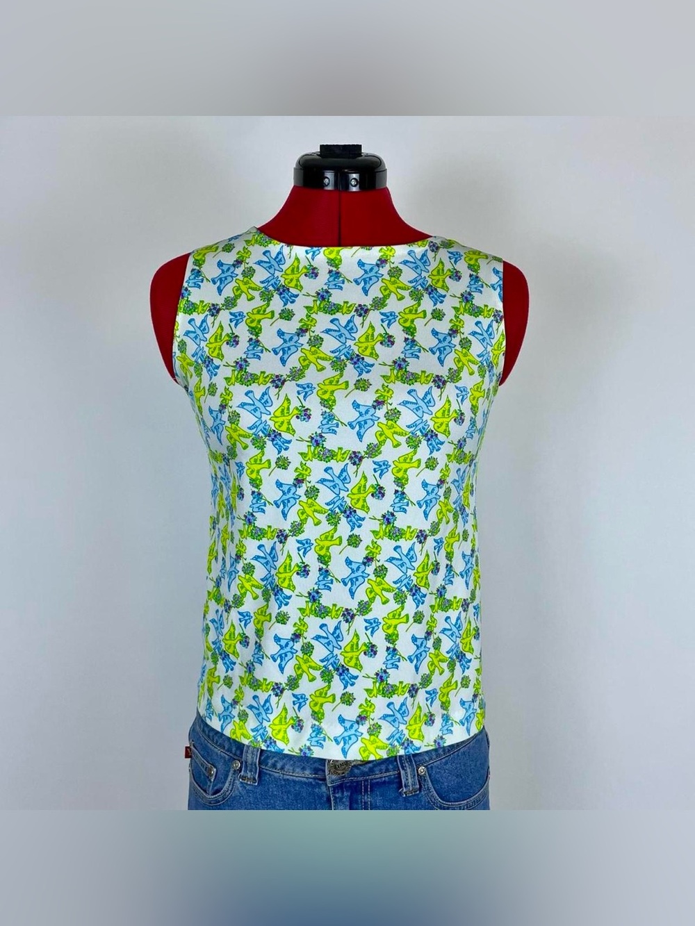Vintage 70s Bird Print Tank